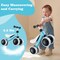 4 Wheels No-Pedal Baby Balance Bike Perfect for Indoor and Outdoor Use